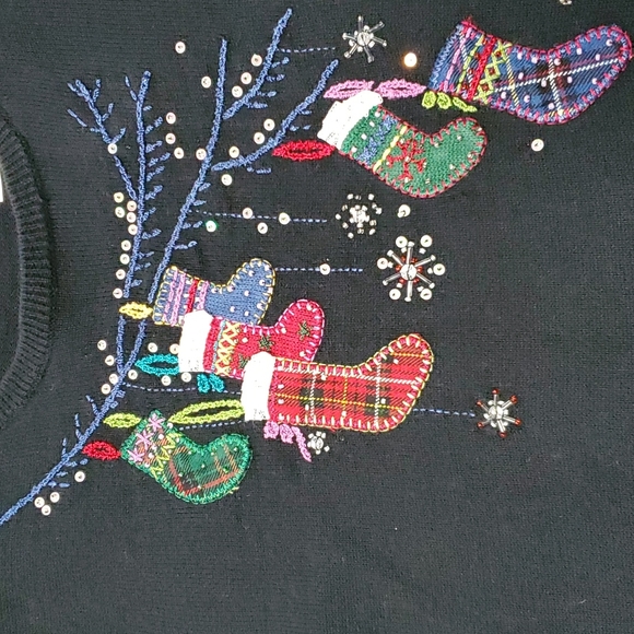 Vintage Alfred dunner Christmas sweater - Picture 4 of 8